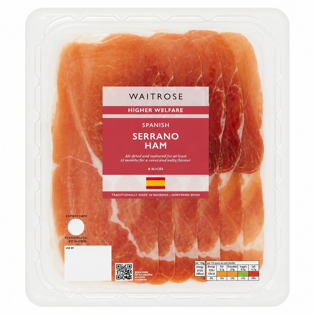 Waitrose Spanish Serrano Ham