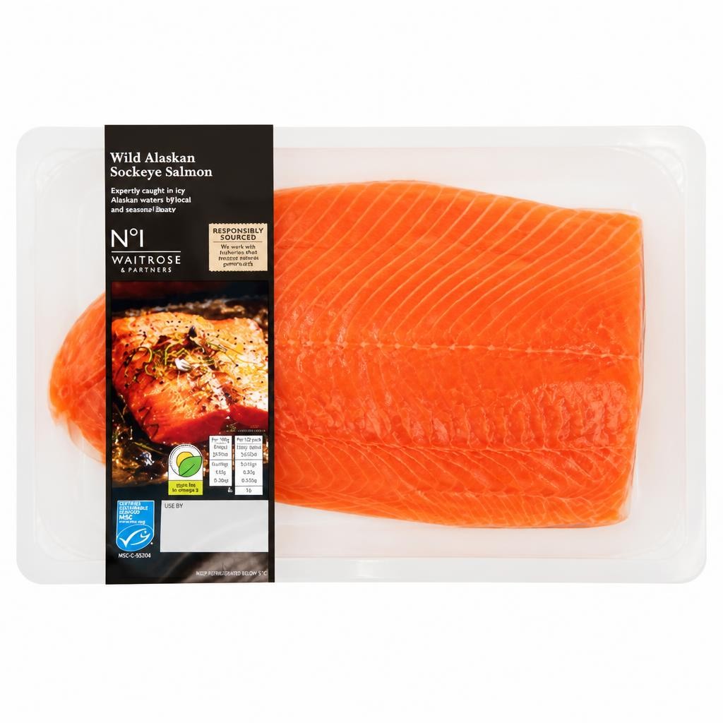 No.1 Wild Alaskan Sockeye Salmon
