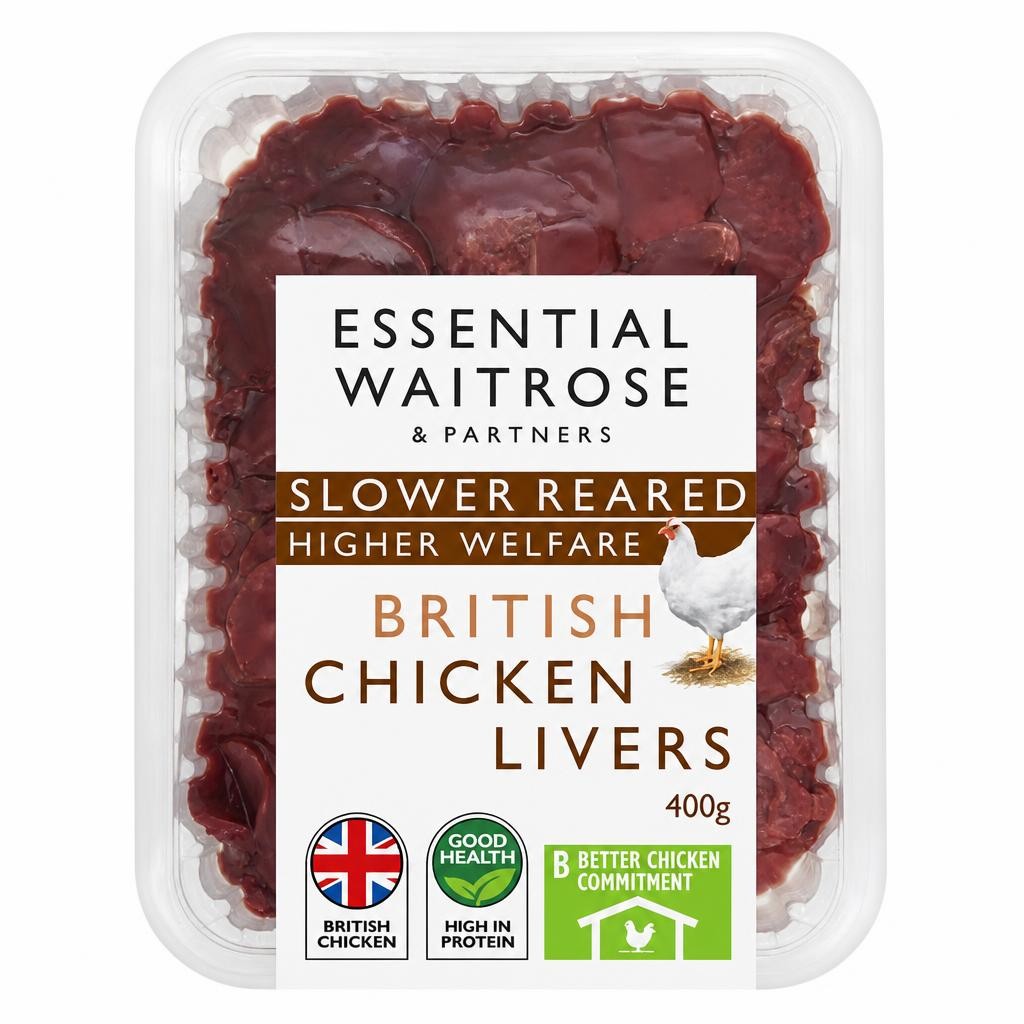 Waitrose Slower Reared Chicken Livers