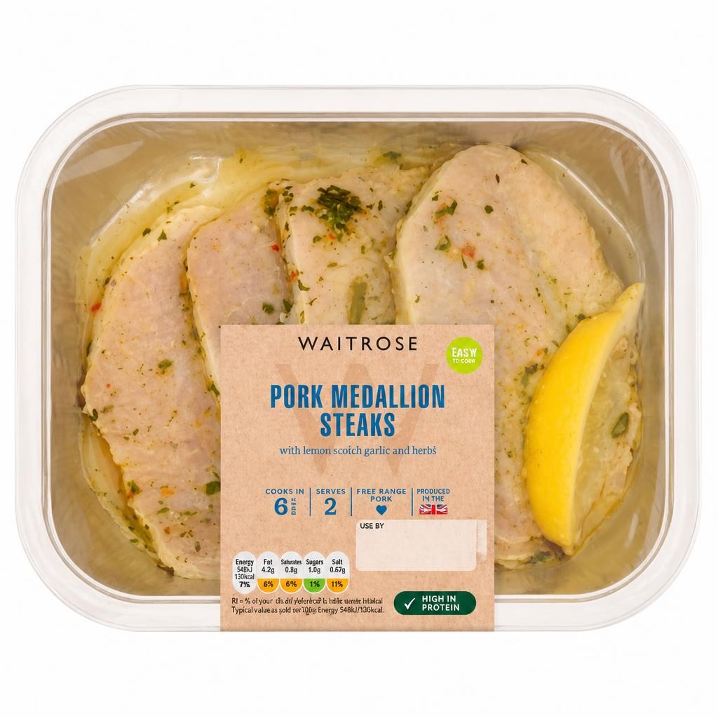 Easy To Cook Pork Medallion Steaks