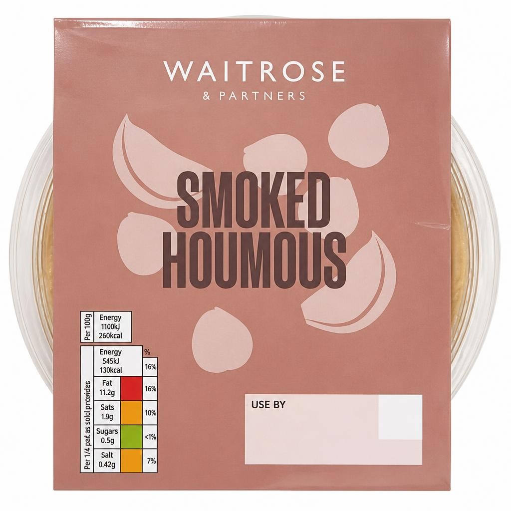 Waitrose Smoked Houmous