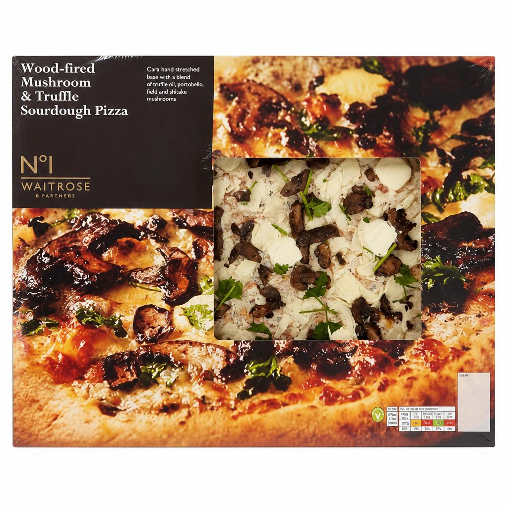 No.1 Wood-fired Mushroom & Truffle Sourdough Pizza