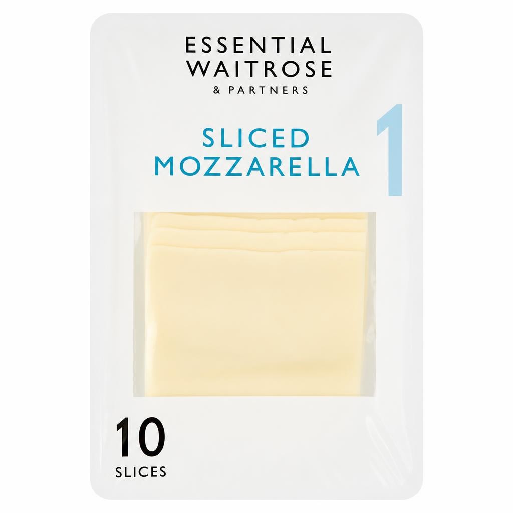 Essential Sliced Mozzarella Cheese Strength 1