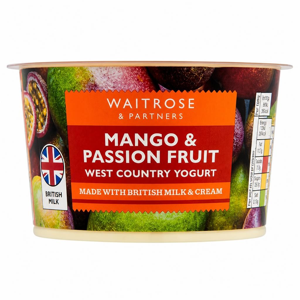 Waitrose Mango & Passion Fruit West Country Yogurt