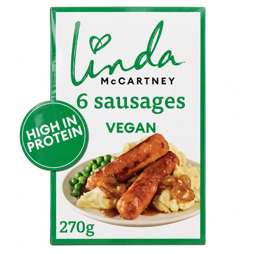 Linda McCartney's Frozen Vegan Sausages
