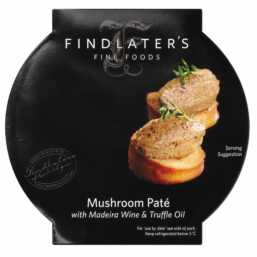 Findlater's Mushroom Pâté with Madeira Wine & Truffle Oil
