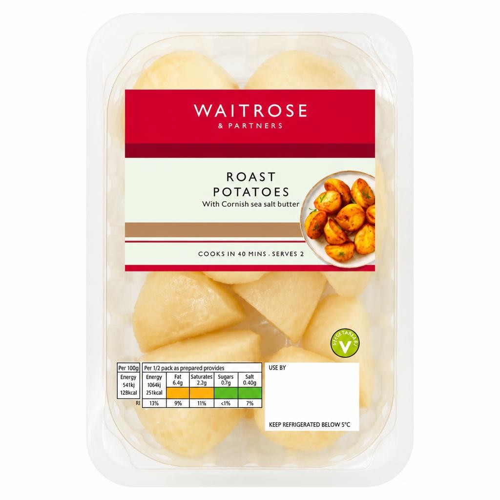 Waitrose Roast Potato with Cornish Salted Butter