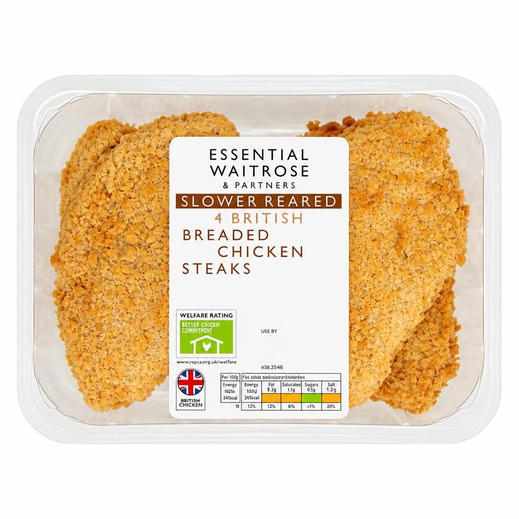 Essential Breaded Chicken Steaks 4