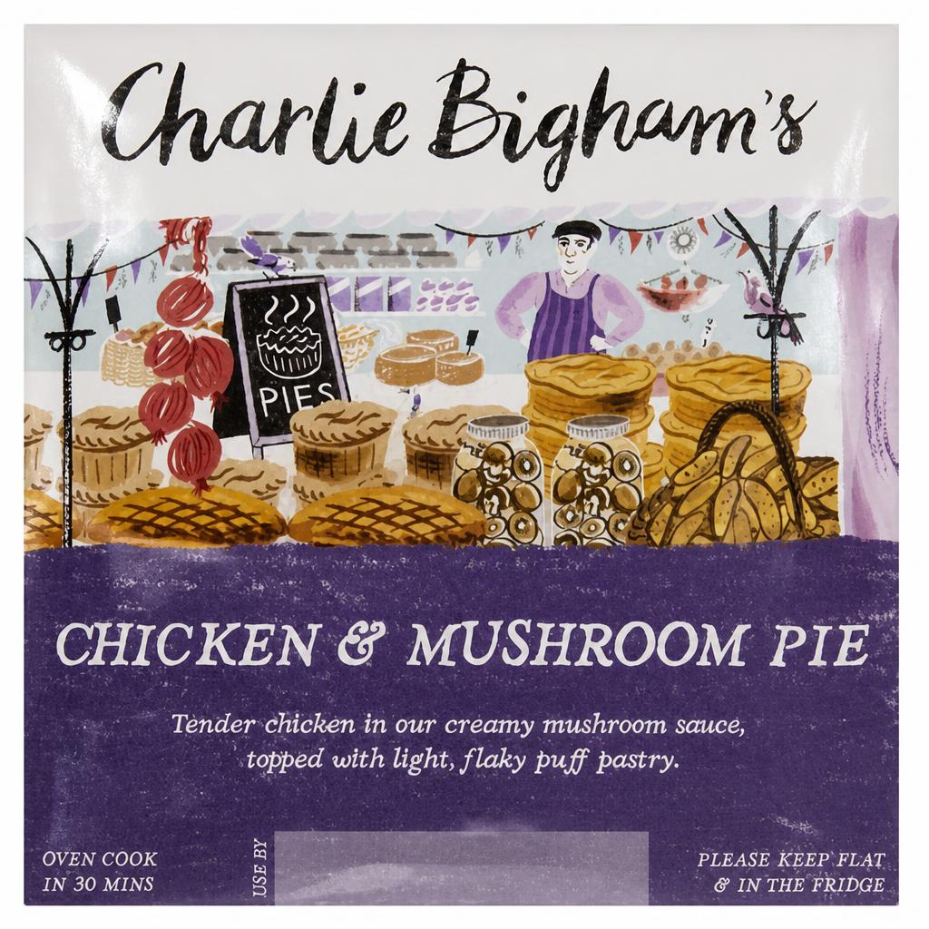 Charlie Bigham's Chicken & Mushroom Ceramic Pie