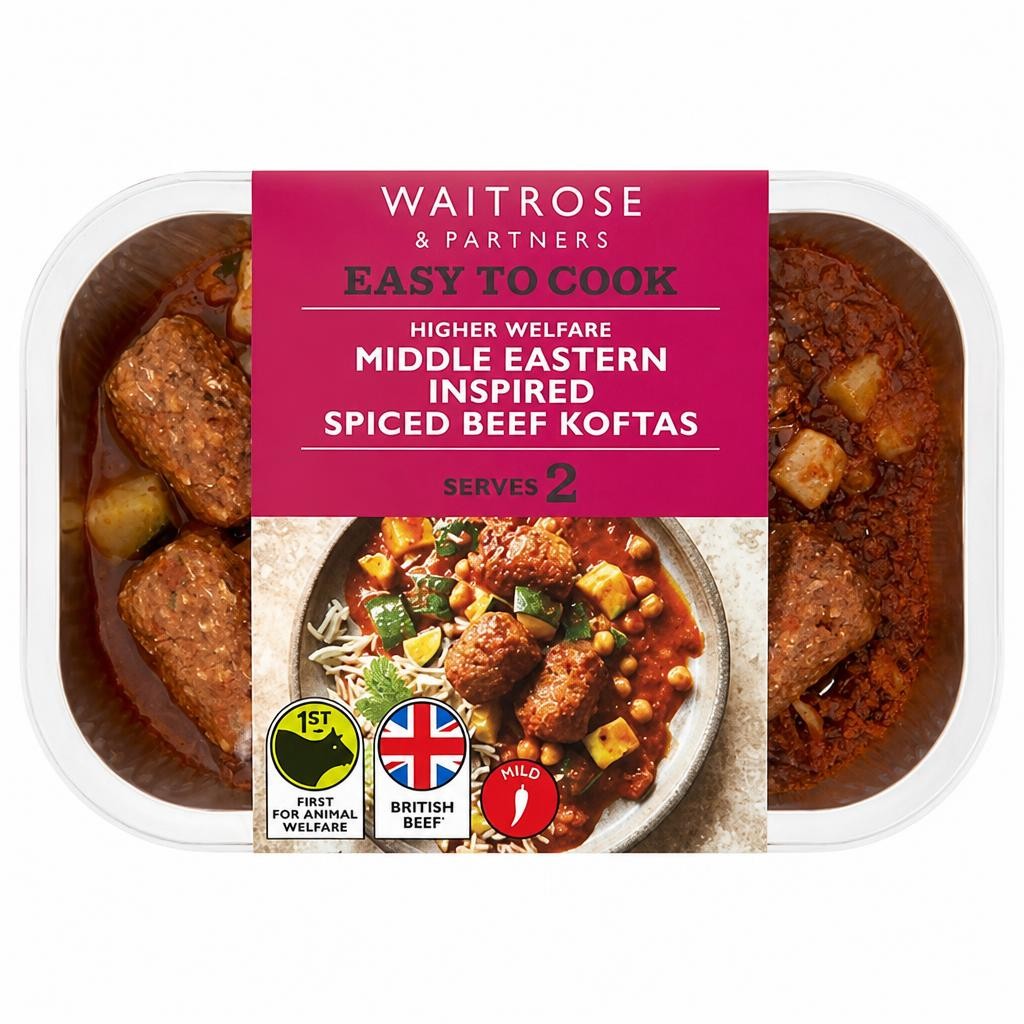 Easy to Cook Middle Eastern Inspired Spiced Beef Koftas