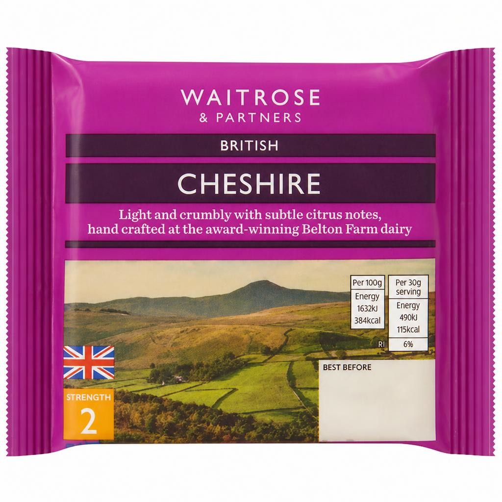 Waitrose Crumbly Cheshire Cheese Strength 2