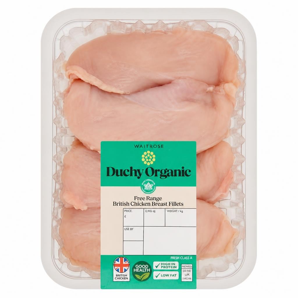 Duchy Organic Chicken Breast Fillets 4