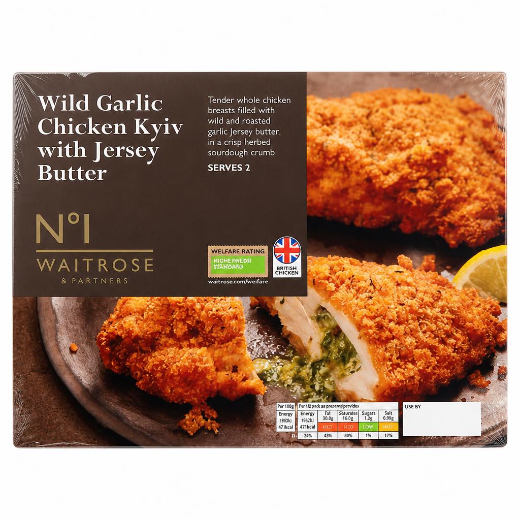 No.1 Wild Garlic Chicken Kyiv with Jersey Butter