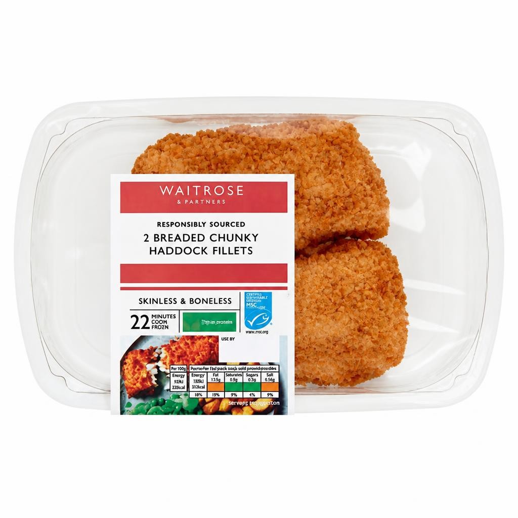 Waitrose Breaded Chunky Haddock
