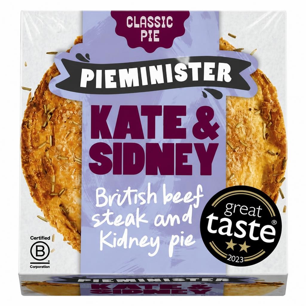 Pieminister Kate & Sidney British Beef Steak & Kidney Pie