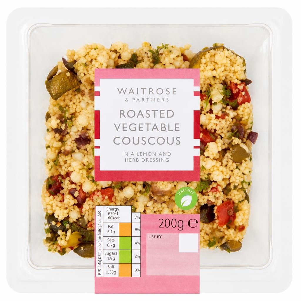 Waitrose Couscous & Roasted Vegetable Salad
