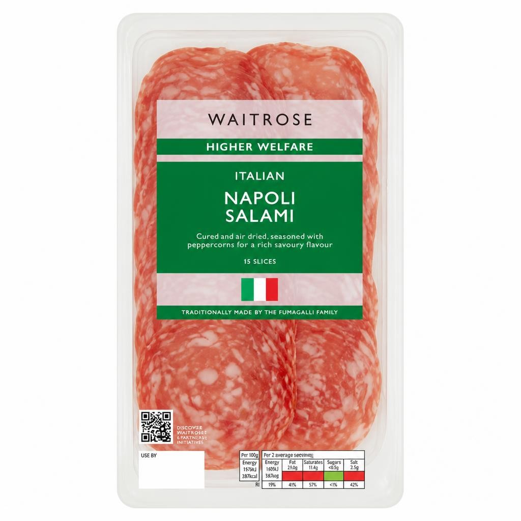 Waitrose Italian Napoli Salami