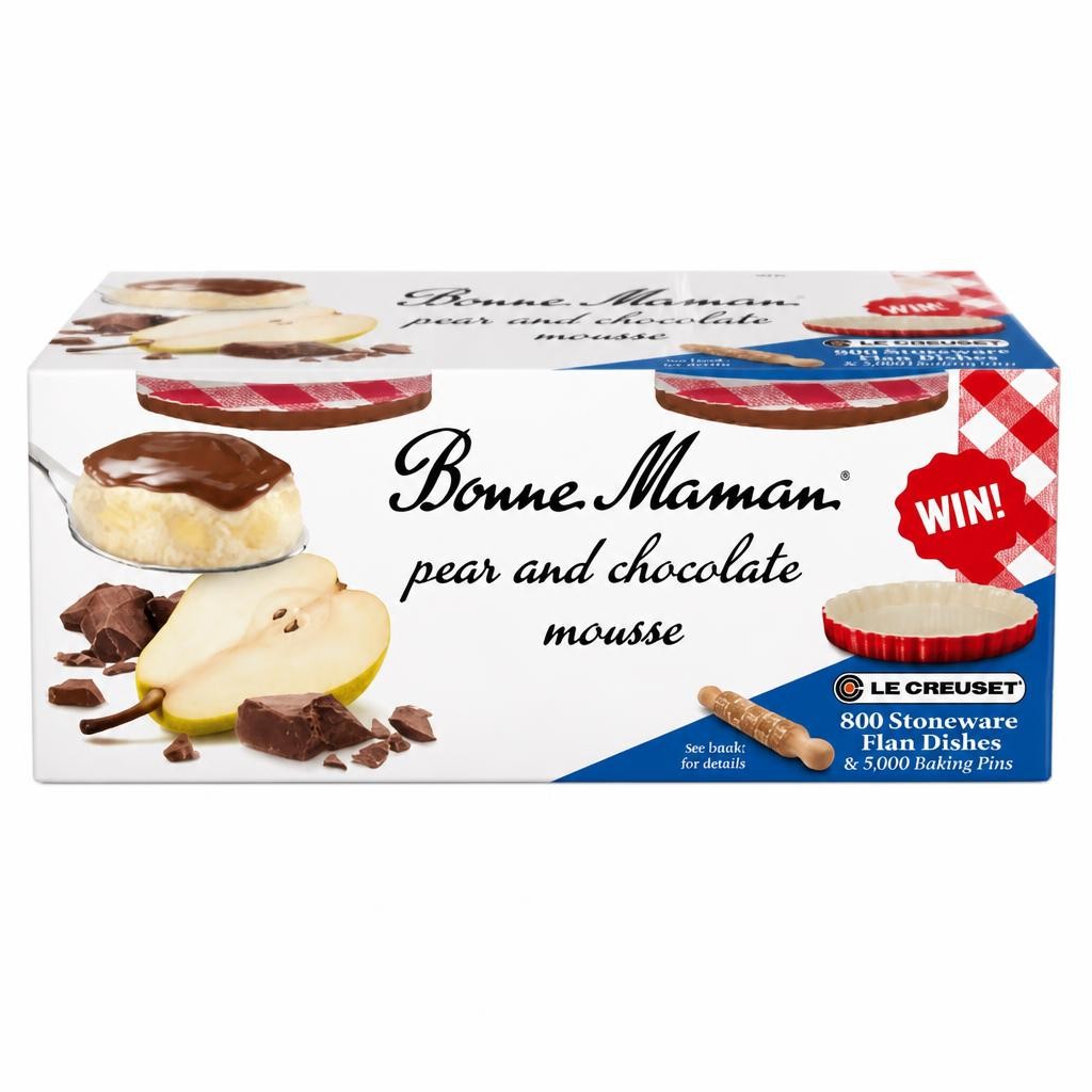 Bonne Maman Pear & Chocolate Mousse Dessert