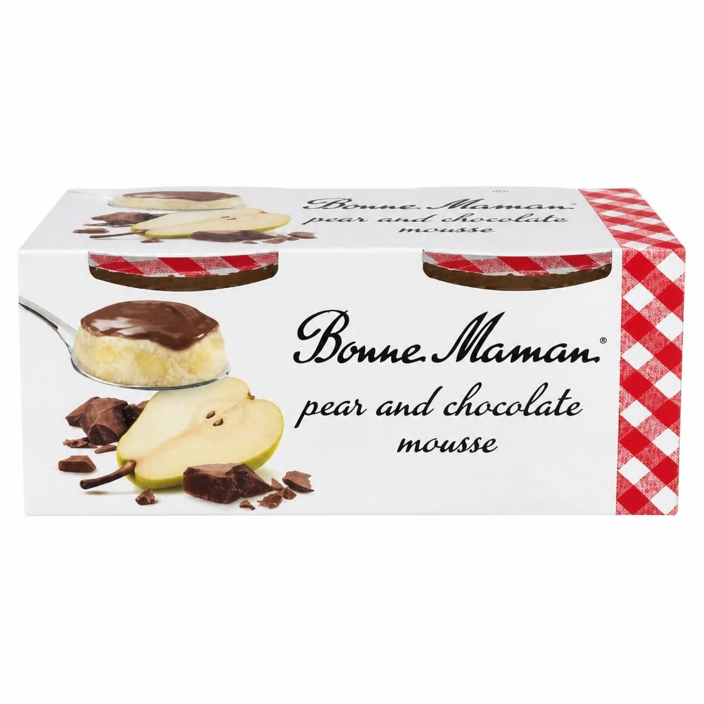 Bonne Maman Pear & Chocolate Mousse Dessert