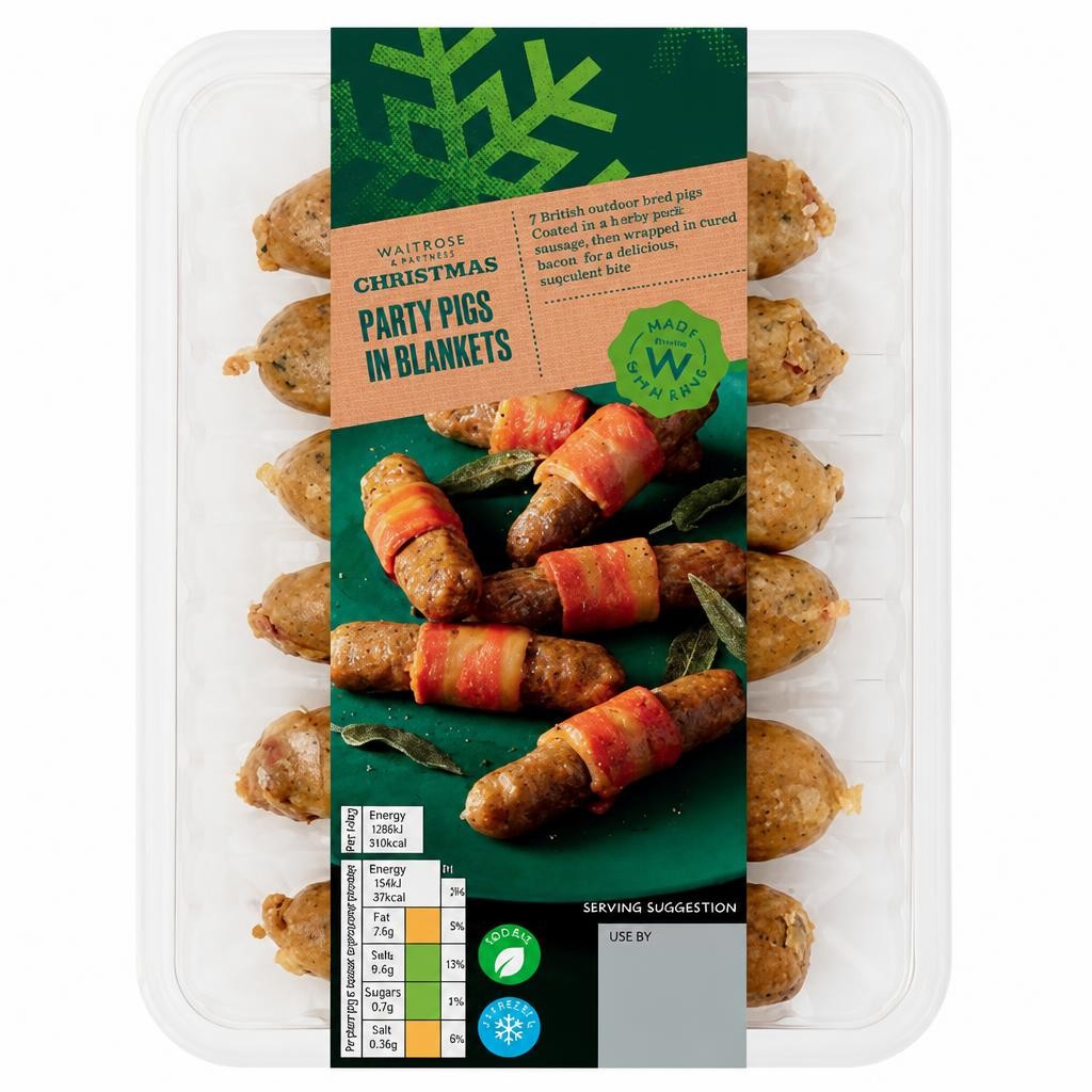 Waitrose Party Plant Pigs In Blankets