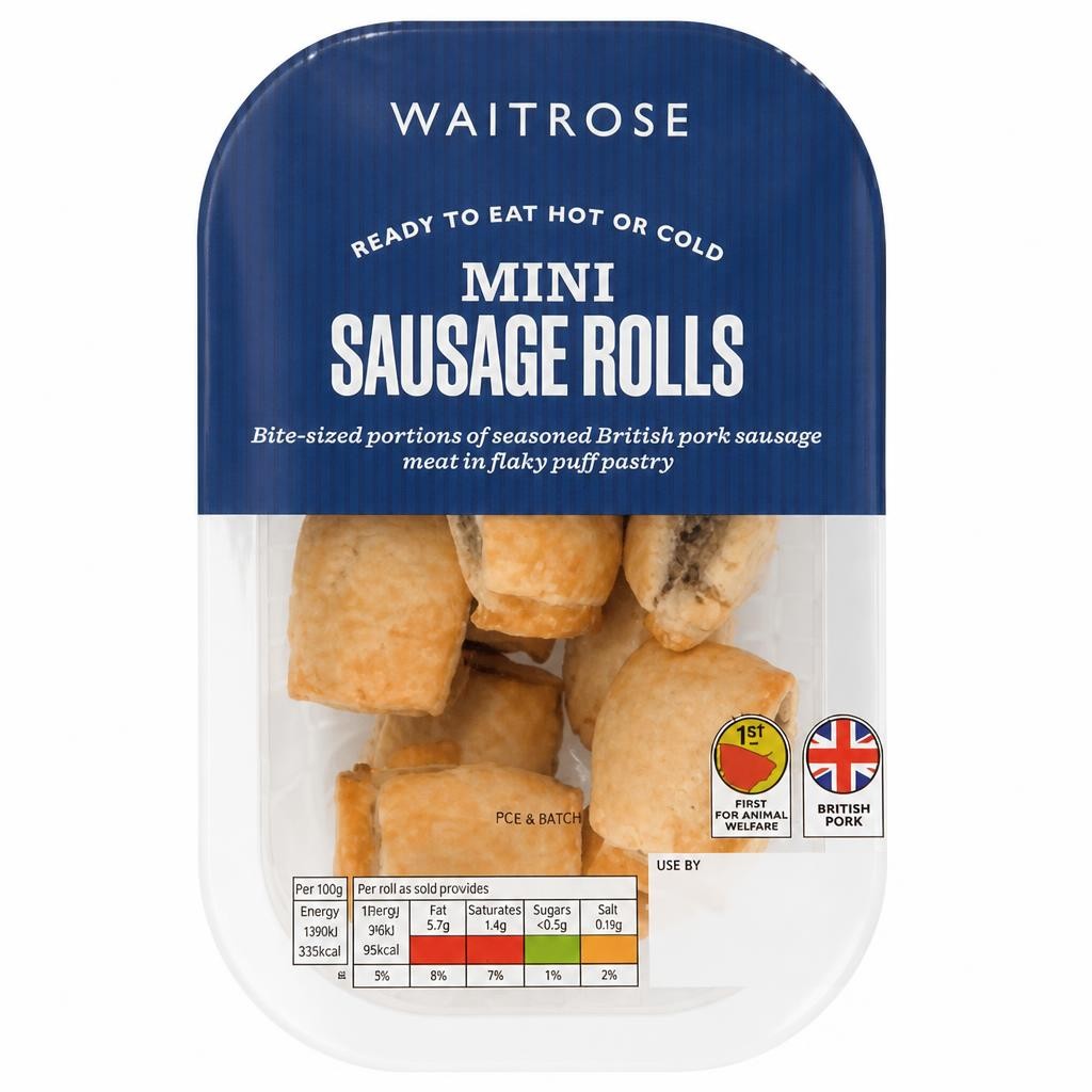 Waitrose Mini Sausage Rolls