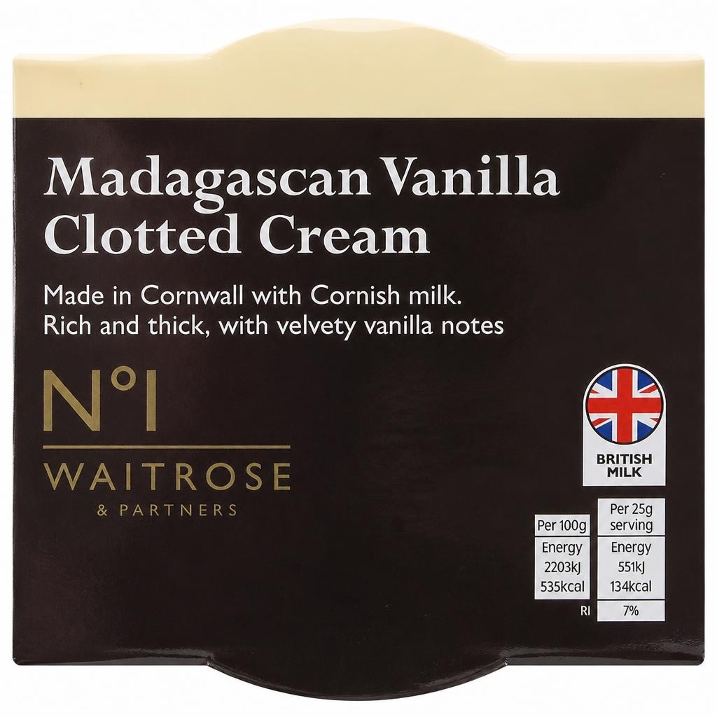 No.1 Madagascan Vanilla Clotted Cream