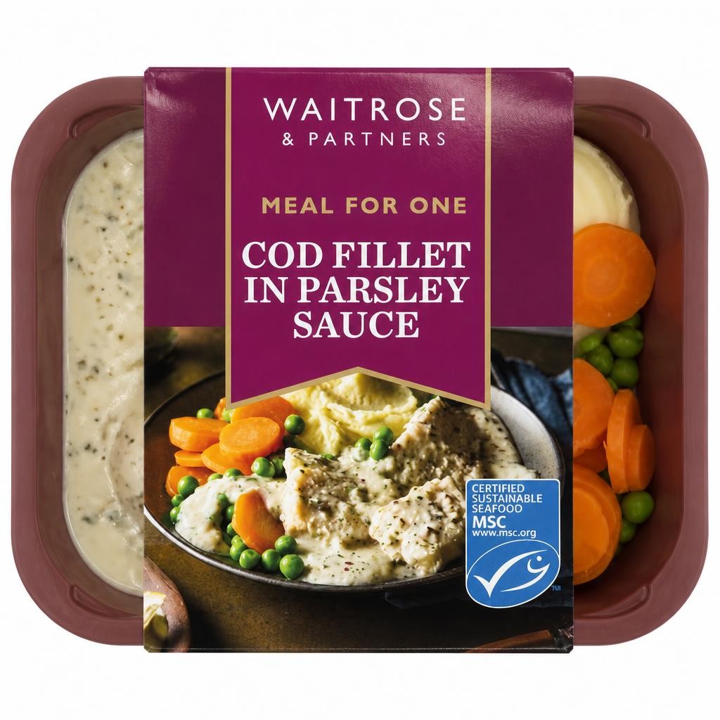 Waitrose Classics Cod in Parsley Sauce Fillet for 1