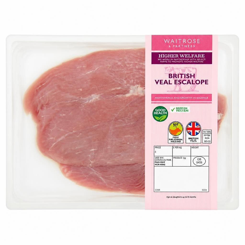 Waitrose British Veal Escalopes