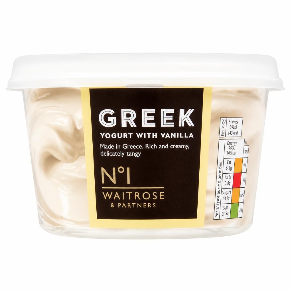 No.1 Greek Yogurt with Vanilla
