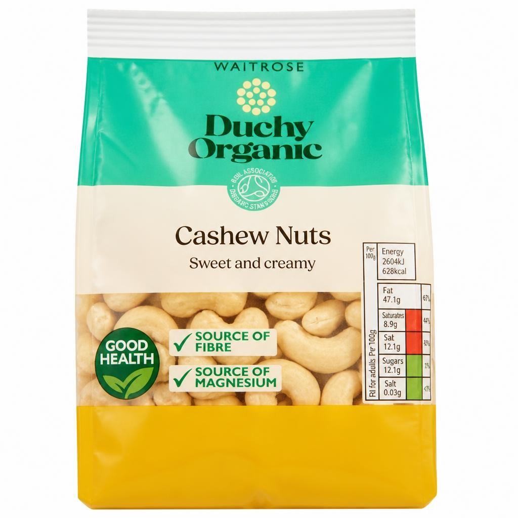 Waitrose Duchy Organic Cashew Nuts
