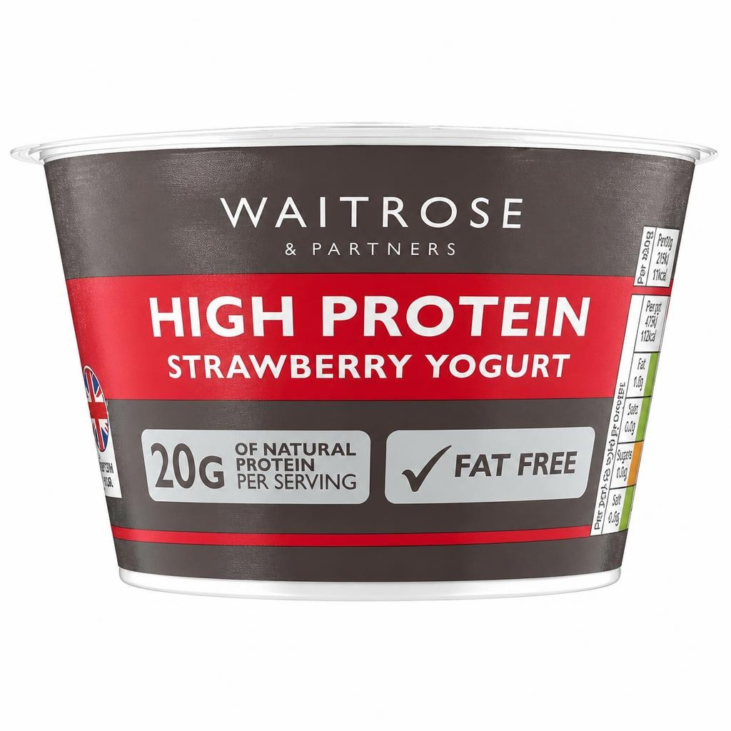 Waitrose Protein Strawberry Yogurt