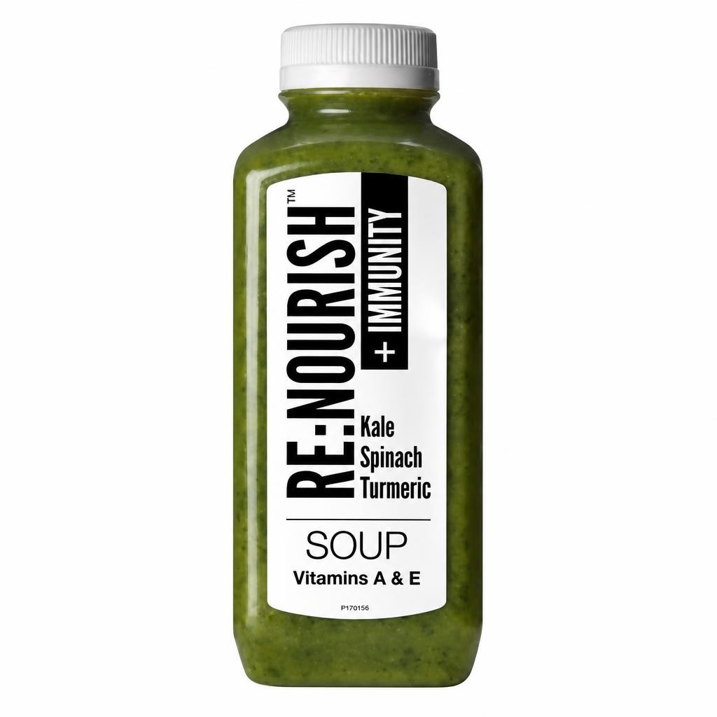 RE:NOURISH Immunity Kale Spinach Turmeric Soup