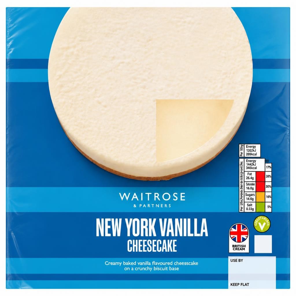 Waitrose New York Vanilla Cheesecake