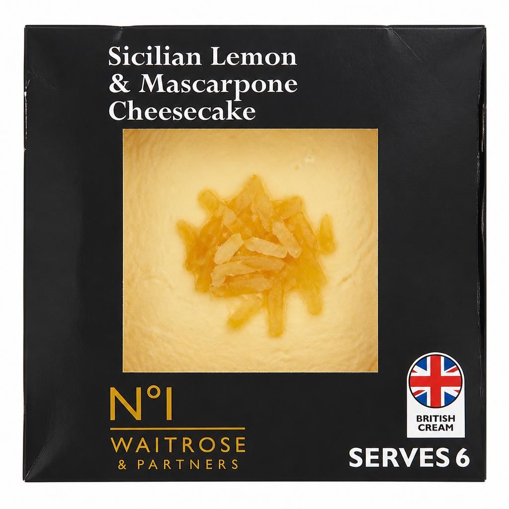 No.1 Sicilian Lemon & Mascarpone Cheesecake