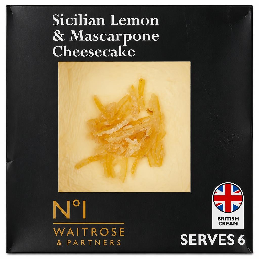 No.1 Sicilian Lemon & Mascarpone Cheesecake