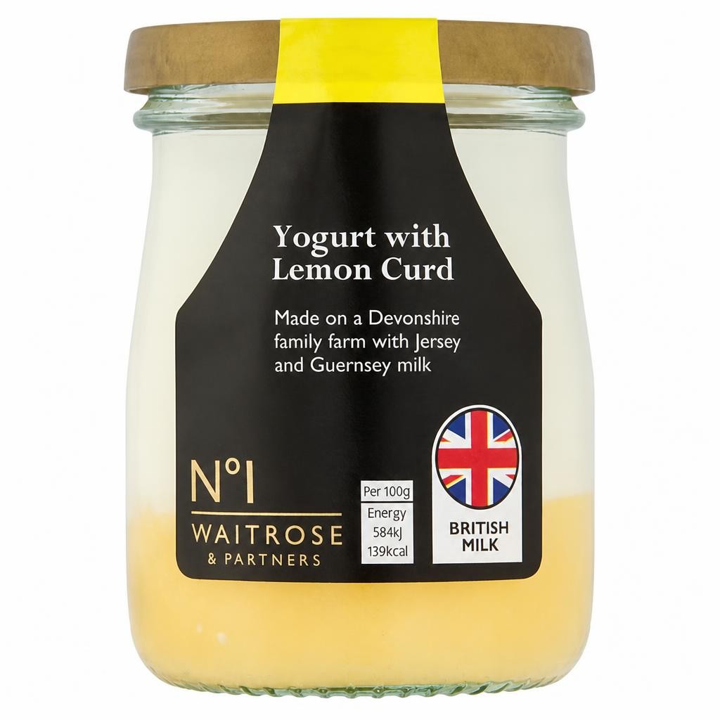 No.1 Yogurt with Lemon Curd