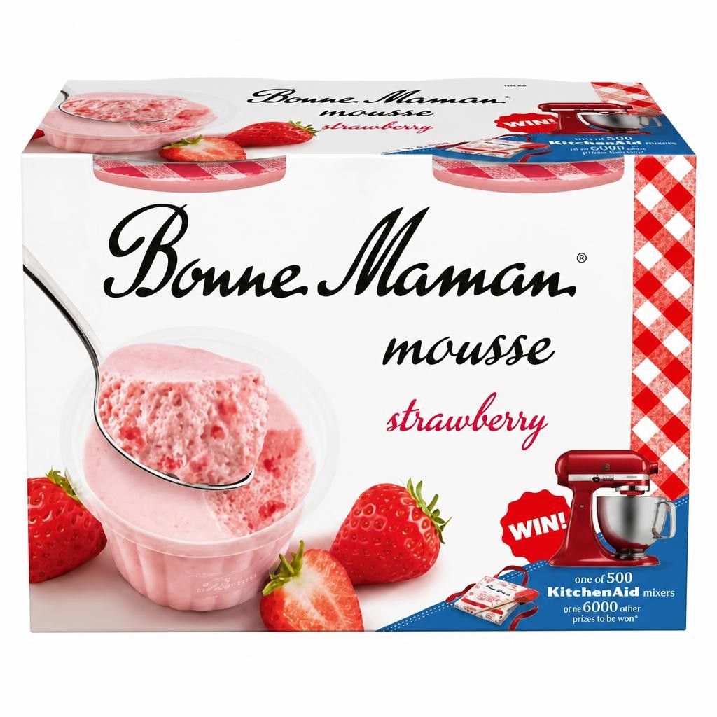 Bonne Maman Strawberry Mousse Dessert