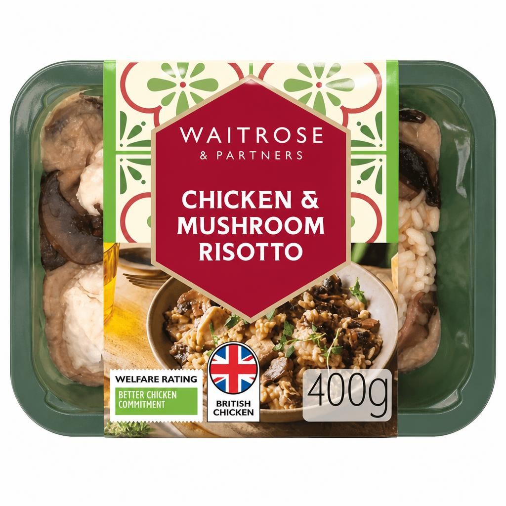 Waitrose Chicken & Mushroom Risotto