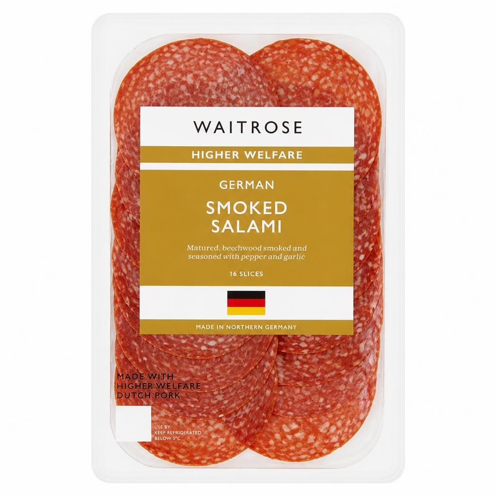 Waitrose German Smoked Salami