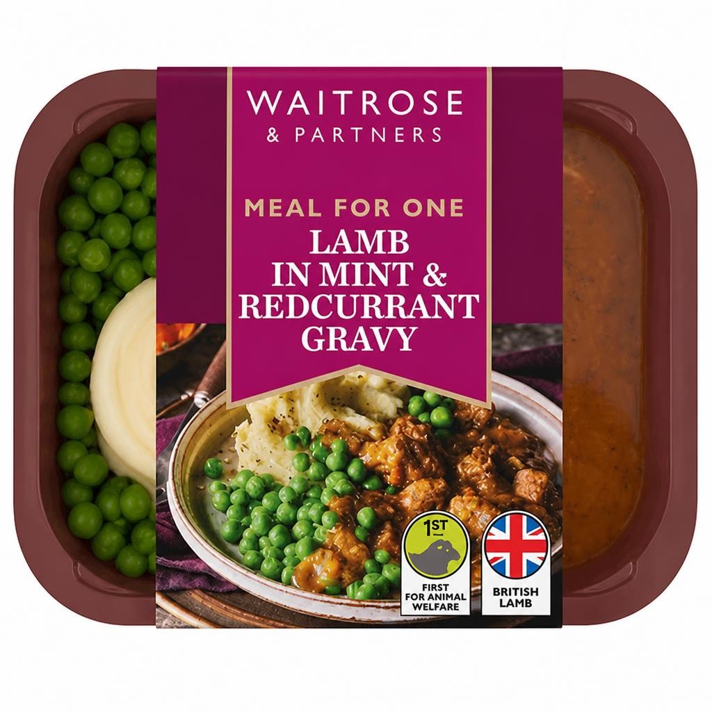 Waitrose Classics Lamb in Mint & Redcurrant Gravy for 1