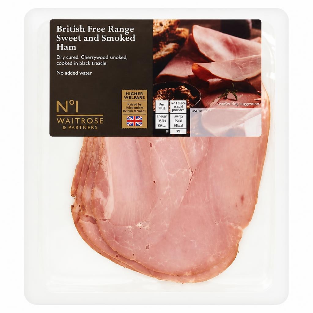No.1 British Free Range Sweet and Smoked Ham