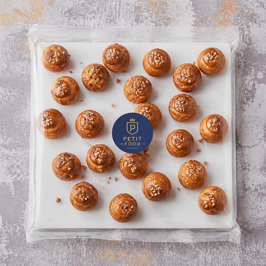 24 No1 Salted Caramel and Chocolate Profiteroles