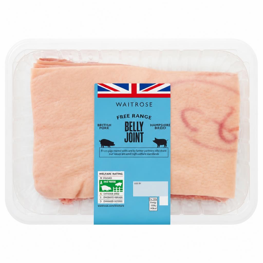 Waitrose Free Range Pork Belly Joint