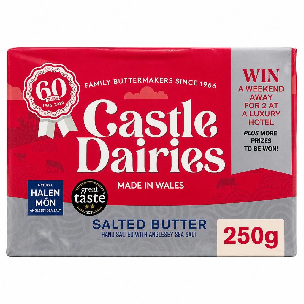 Castle Dairies Salted Butter