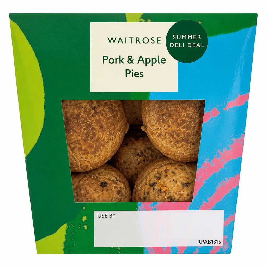 Waitrose Pork & Apple Mini Pies