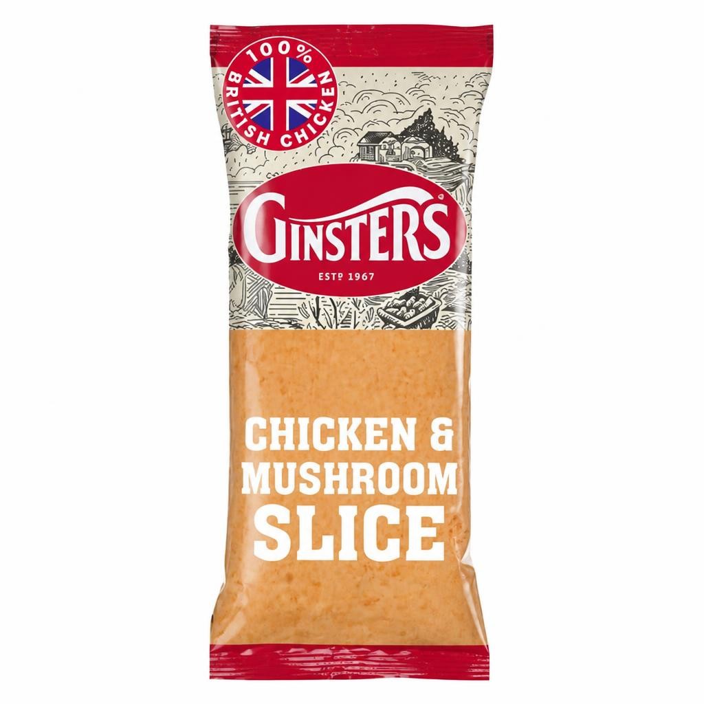 Ginsters Chicken & Mushroom Slice