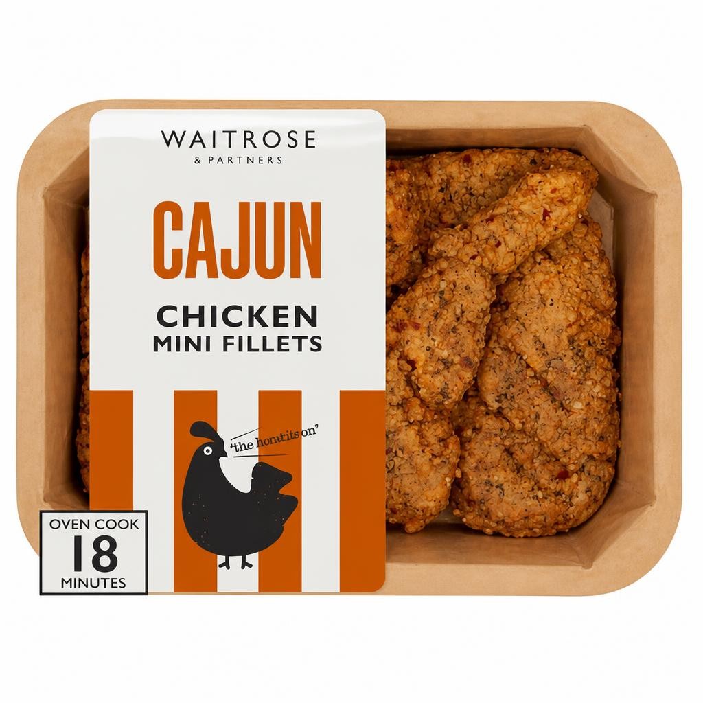 Waitrose Cajun Chicken Mini Fillets