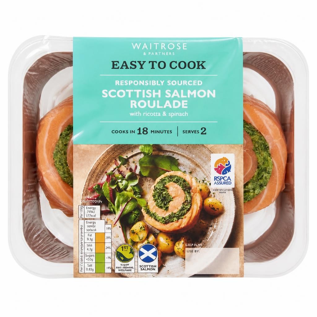 Easy to Cook Scottish Salmon Roulade