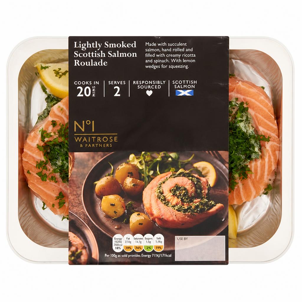 Easy to Cook Scottish Salmon Roulade