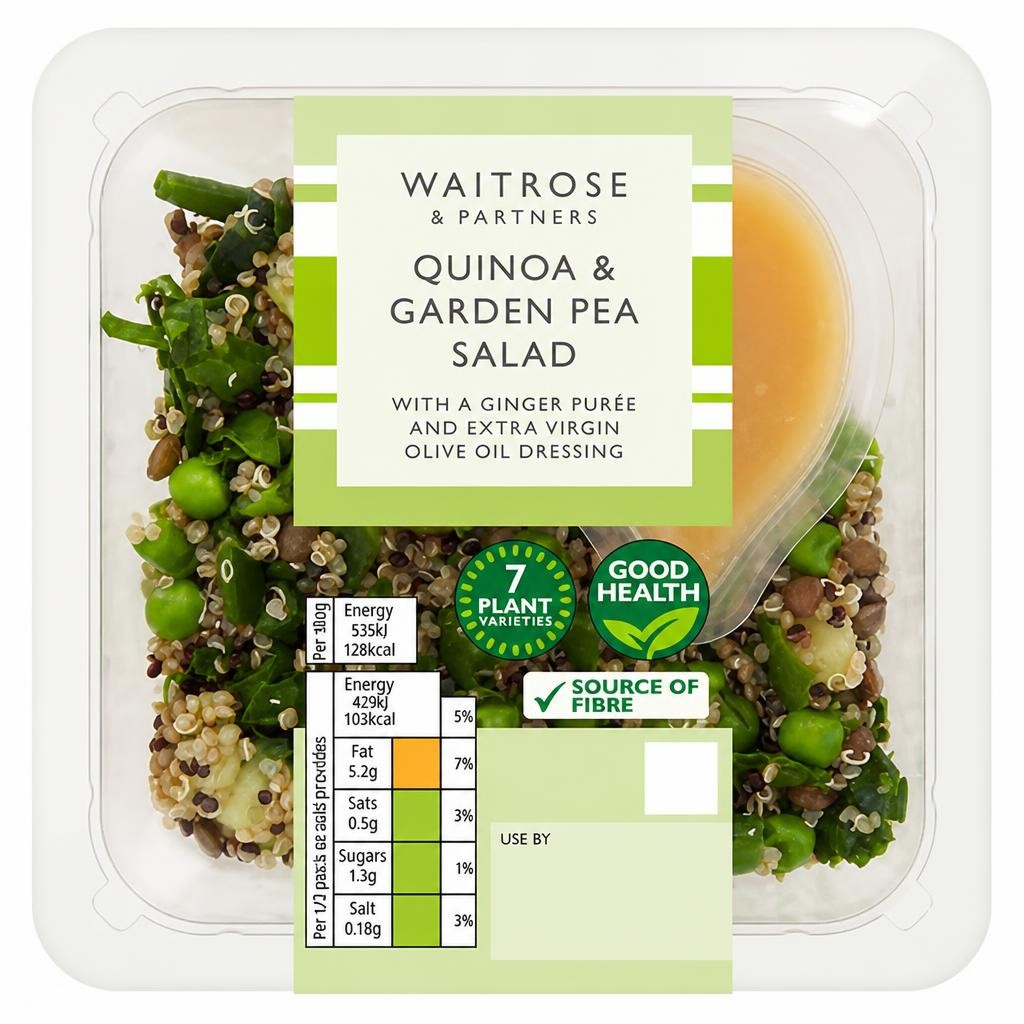 Waitrose Quinoa & Garden Pea Salad